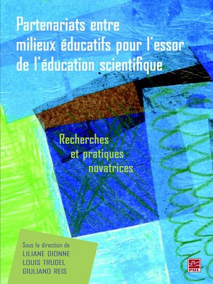 cover image of Partenariats entre milieux éducarifs pour l'essor de...